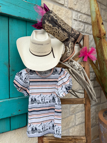 Girl's Short Sleeve Shirt- CTK8005003