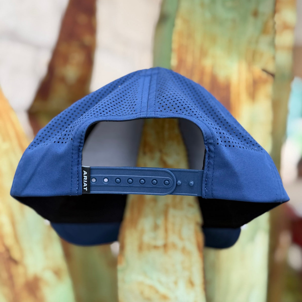 Men's Ariat Blue Upside Down Logo Cap
