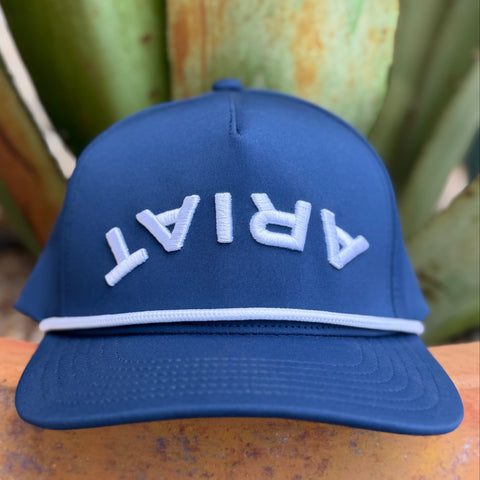 Men's Ariat Blue Upside Down Logo Cap