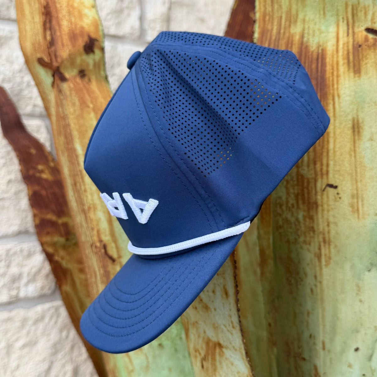 Men's Ariat Blue Upside Down Logo Cap