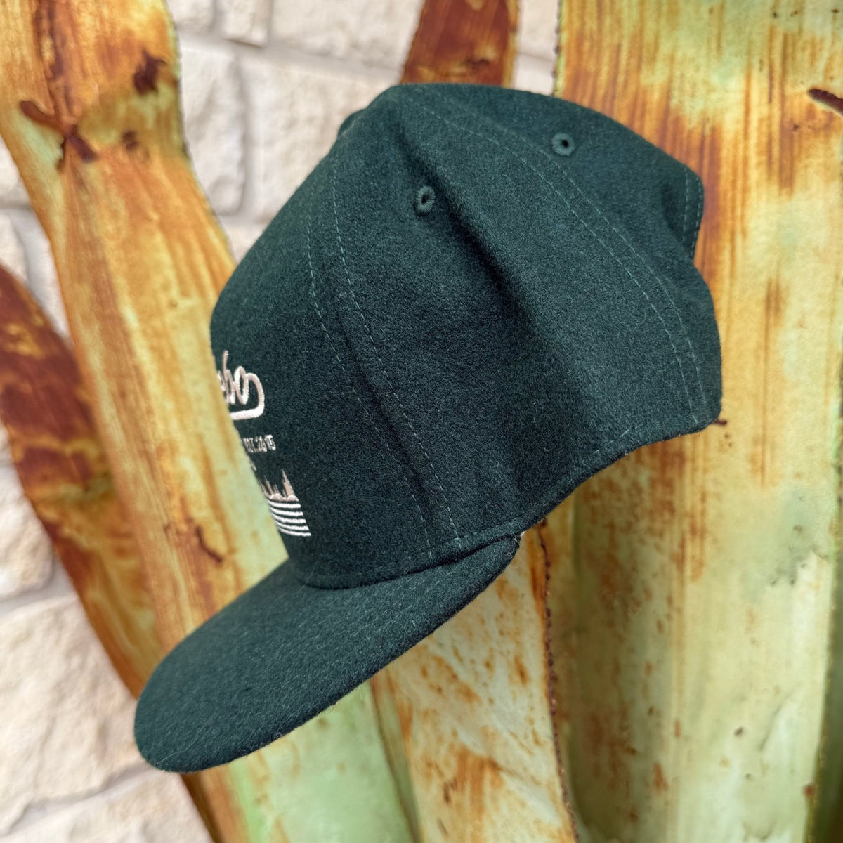 Men's Burlebo Green Hunter Duck Season Cap