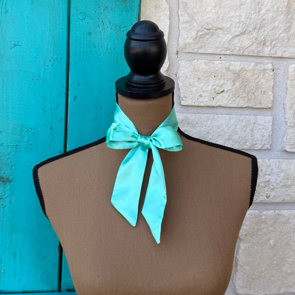 Solid Turquoise Twilly Wildrag