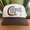 Sendero Brown Cowboy Country Club Cap