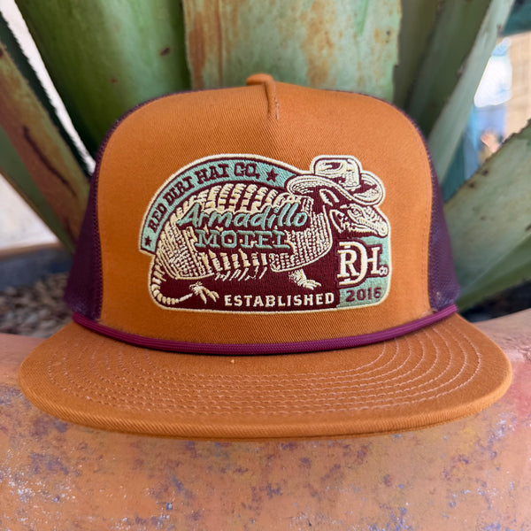 Men's Red Dirt Armadillo Motel Cap
