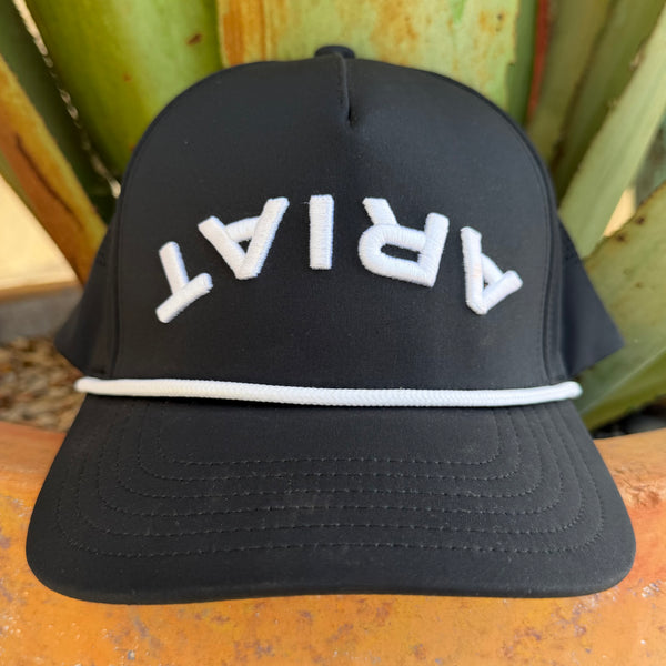 Men's Ariat Black Upside Down Logo Cap