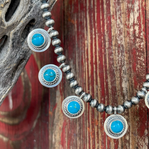 Turquoise Necklace - SUNNKDROPP