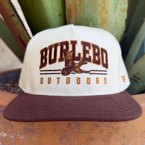 Men's Burlebo Brown Duck Cap