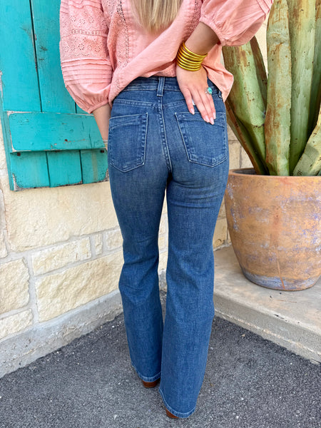 Women's Cruel Girl Mid Front Seam Trouser Jean