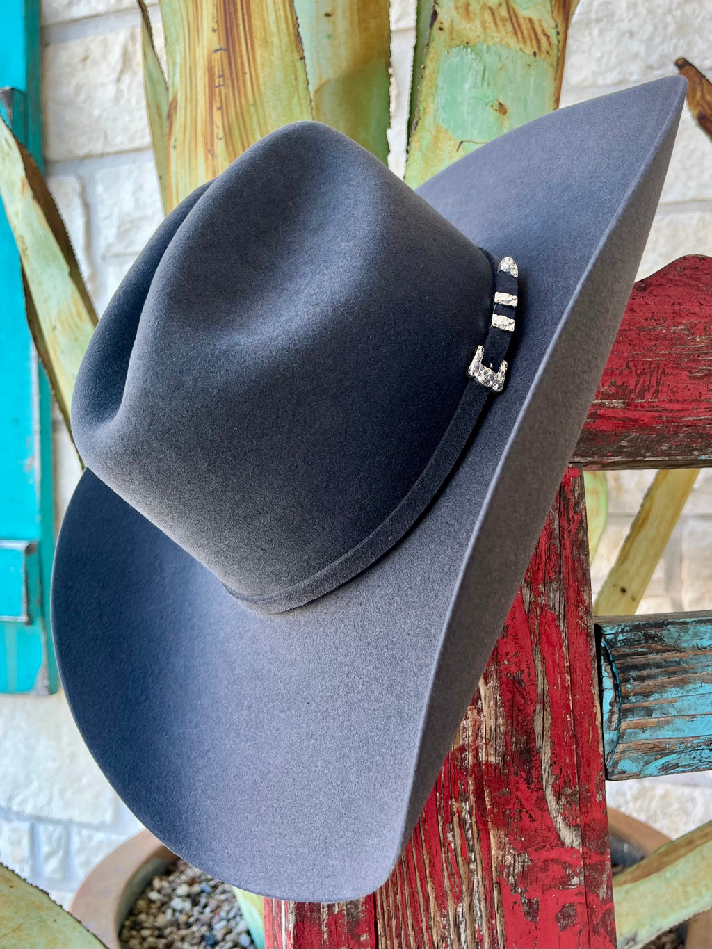 Resistol Charcoal 6X Fur Felt Hat