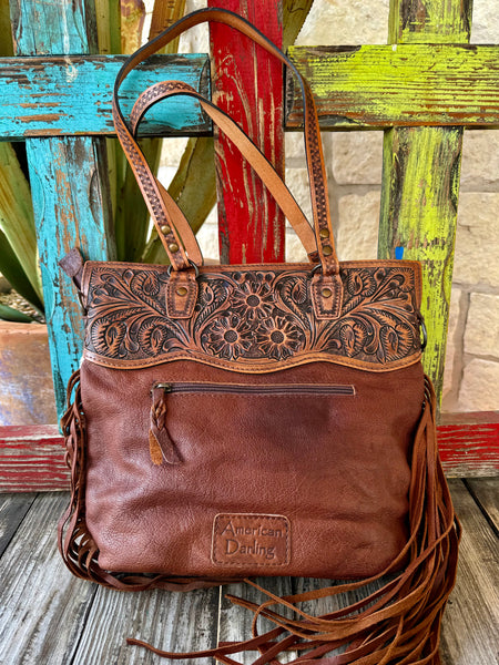 Ladies Purse - ADBGS144BRWBRSTO