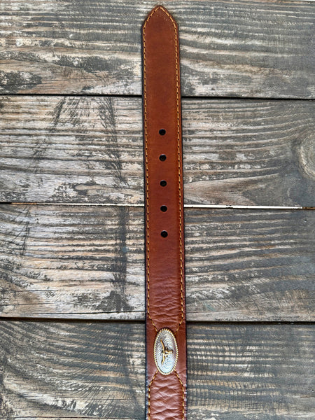 Men's Longhorn Concho Belt