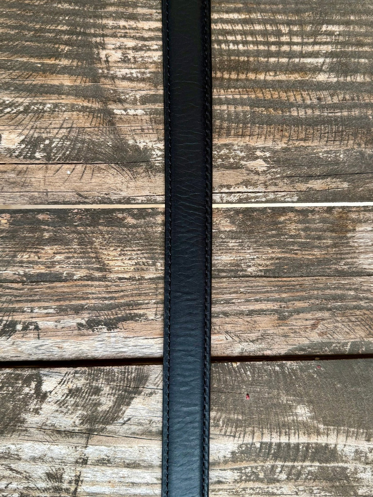 Ladies Black Leather Western Belt with Silver Buckle Set