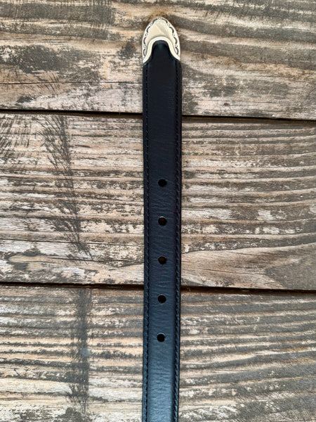 Ladies Black Western Belt