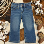 Infant Wrangler Dark Wash Denim Jeans - 112336776 - Available at BLAIR'S Western Wear located in Marble Falls TX 

