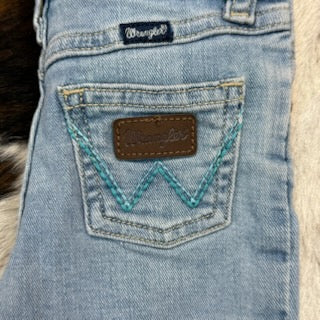 Infant Toddler Wrangler Light Wash Denim Jeans - 112361320 - Available at BLAIR'S Western Wear located in Marble Falls, TX