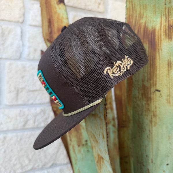 Men's Anderson Bean Brown Aztec Cap