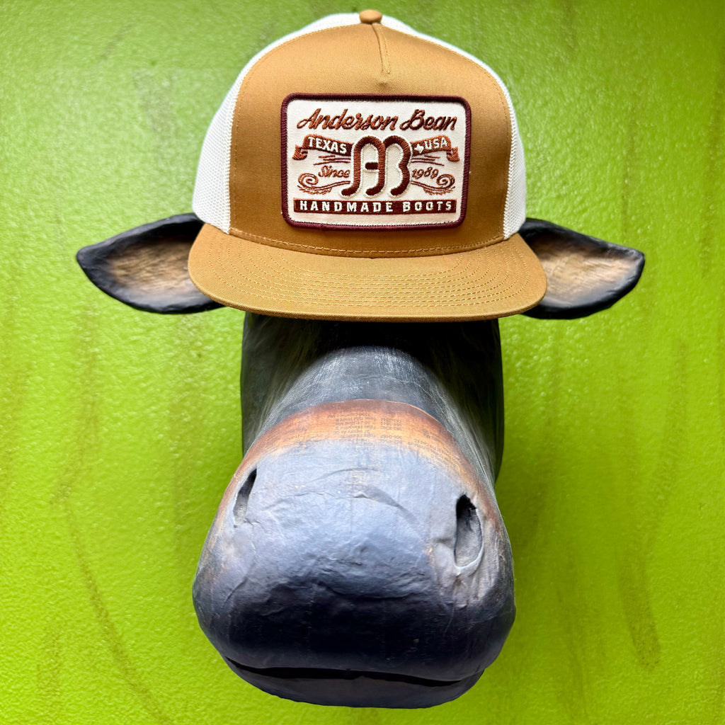Men's Anderson Bean Handmade Boots Mesh Trucker Cap
