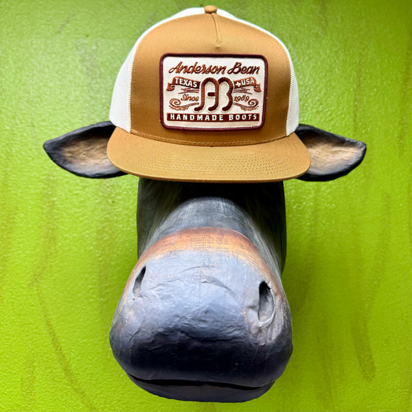 Men's Anderson Bean Handmade Boots Mesh Trucker Cap