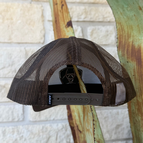 Men's Ariat Classic Brown Logo Cap