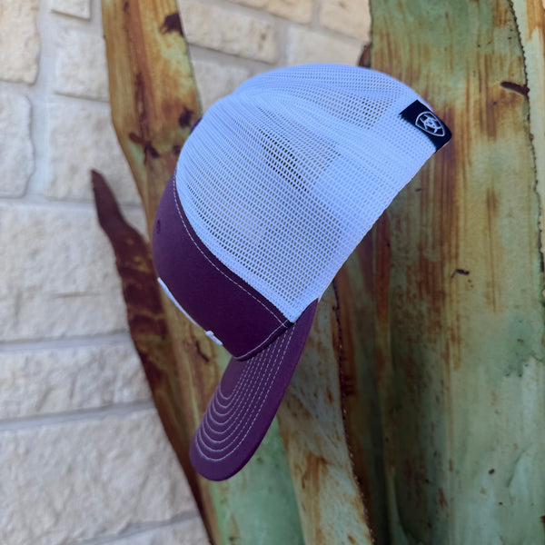 Men's Ariat Maroon Classic Cap