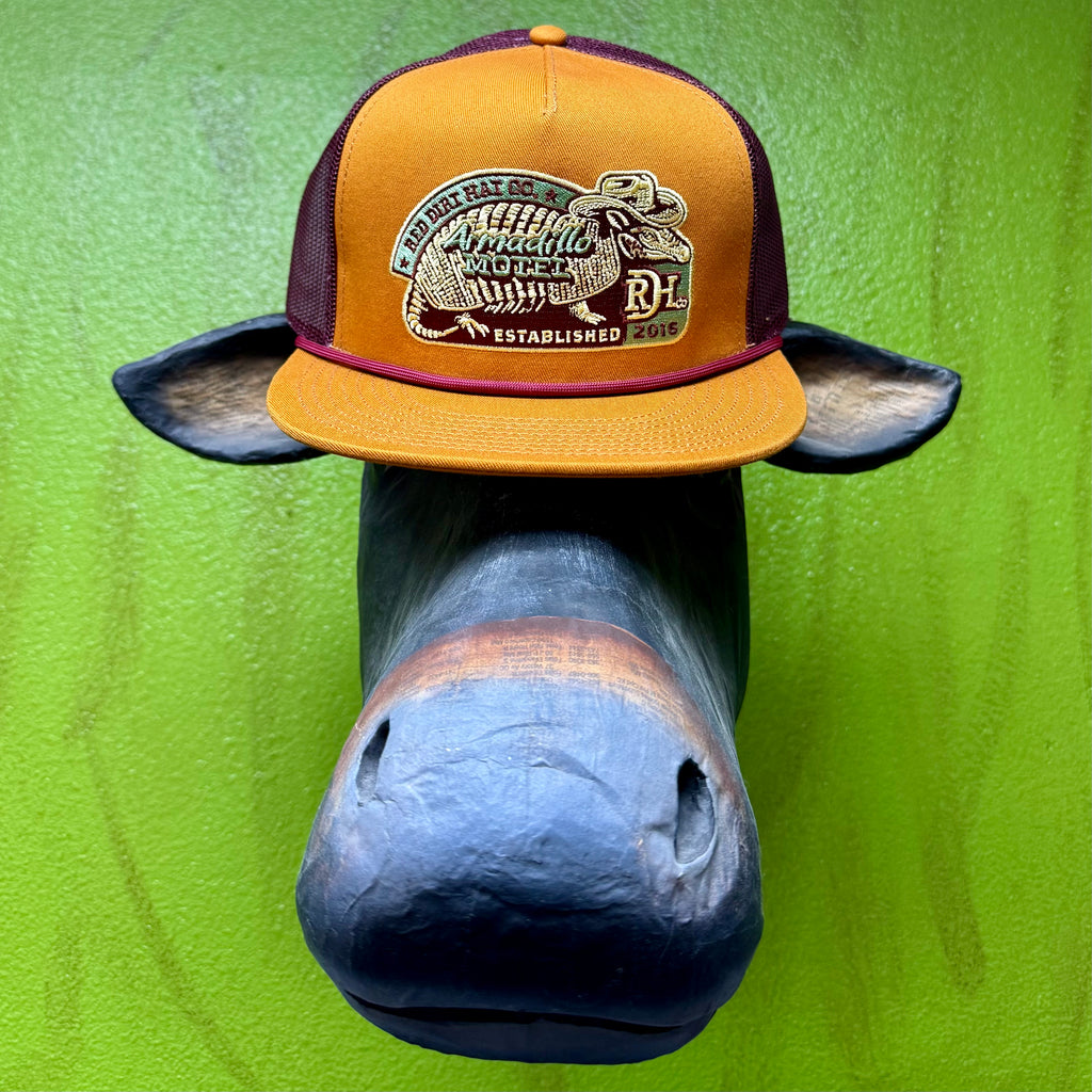 Men's Armadillo Motel Mesh Trucker Cap