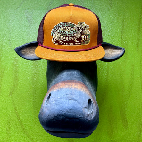 Men's Armadillo Motel Mesh Trucker Cap