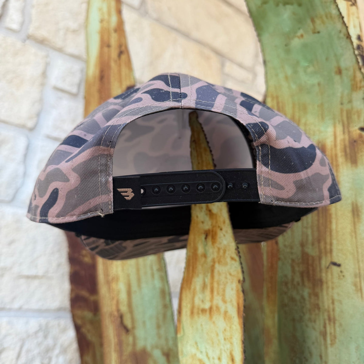 Men's Burlebo Camo & Antler Patch Cap