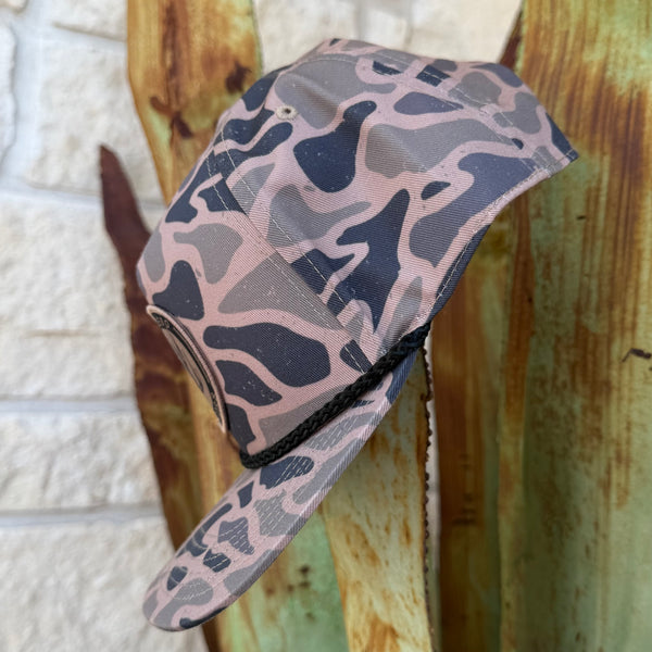 Men's Burlebo Camo & Antler Patch Cap