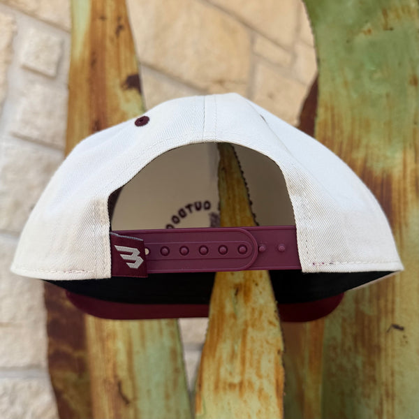 Men's Burlebo Maroon Duck Cap