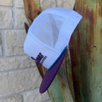 Men's Cinch Purple & White Logo Cap