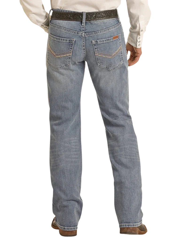 Rock & Roll Slim Boot Pistol Stackable Jean