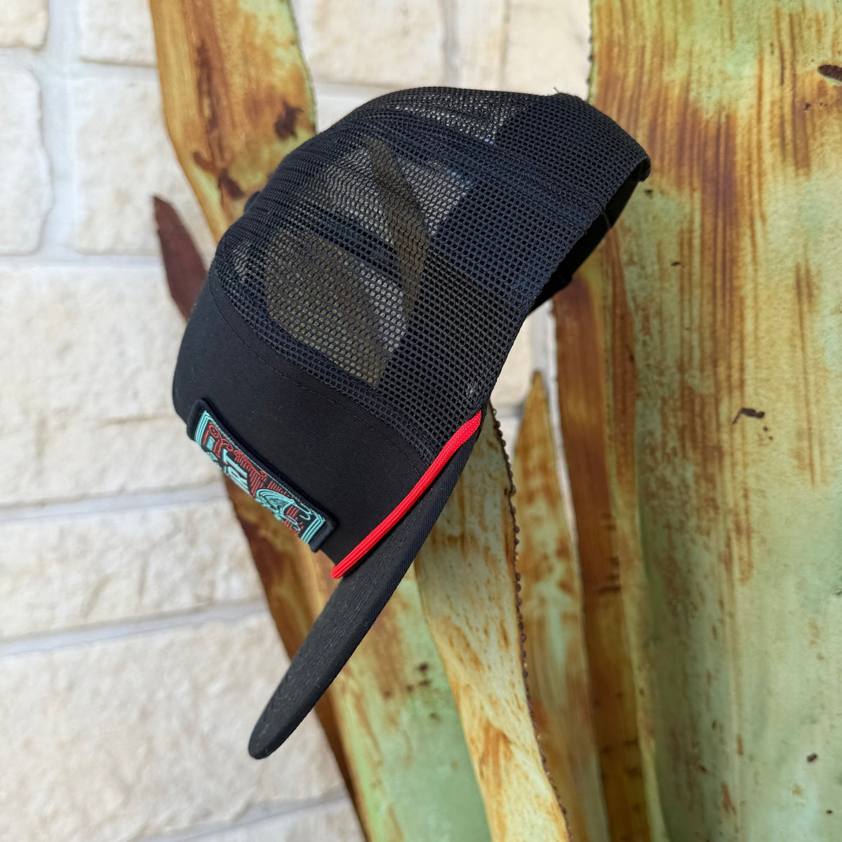 Men's Red Dirt Fishing Lure Cap