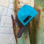 Men's Rock & Roll Dale Brisby Brown & Turquoise Cap