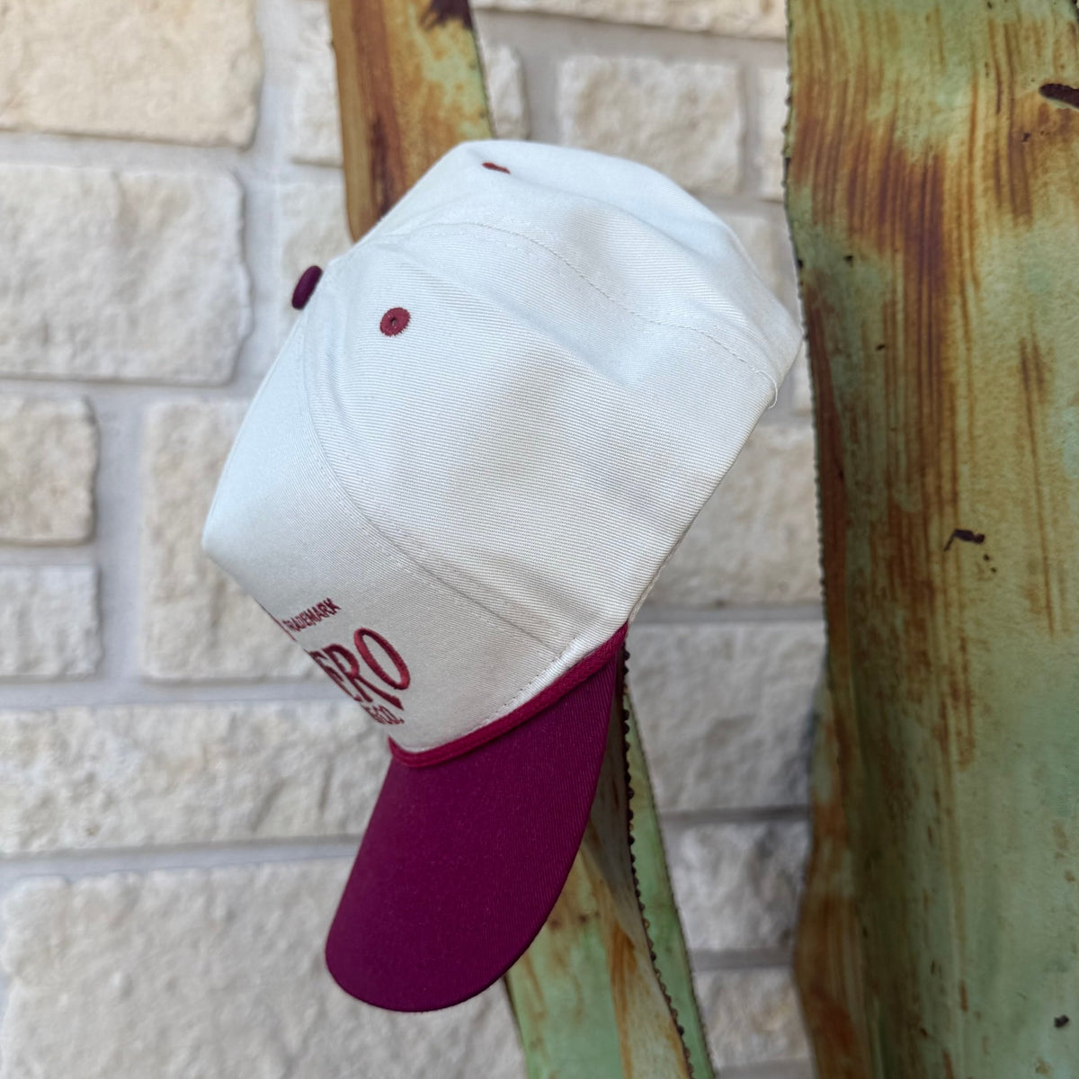 Men's Sendero Maroon Logo Cap