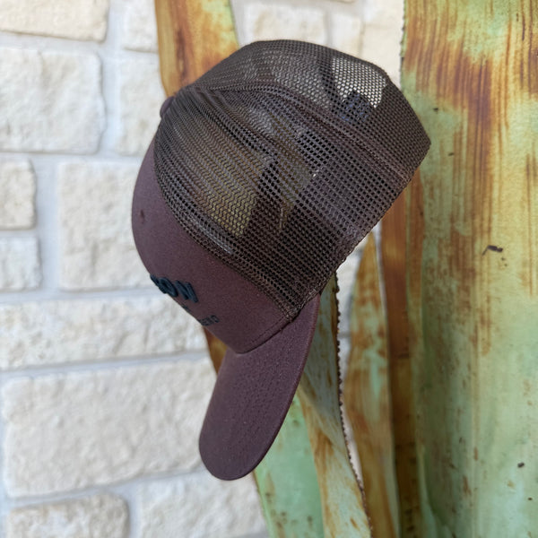 Men's Stetson Brown Embroidered Logo Cap