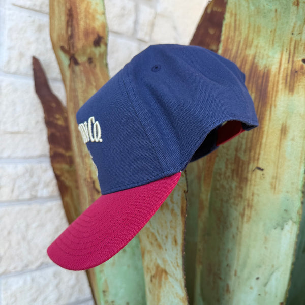 Men's Stetson Navy & Red Bronco Cap