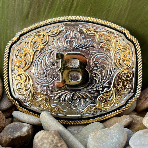 Urban Backwoods Western Letter A Fibbie per cinture Belt Urban Backwoods Western Letter A Fibbie per cinture Belt