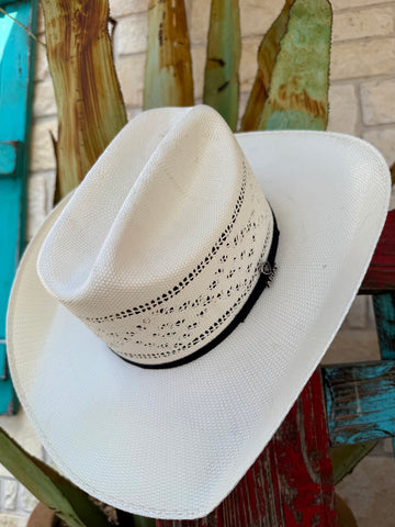Premium Bangora 4.25 Airway Vented Straw Hat