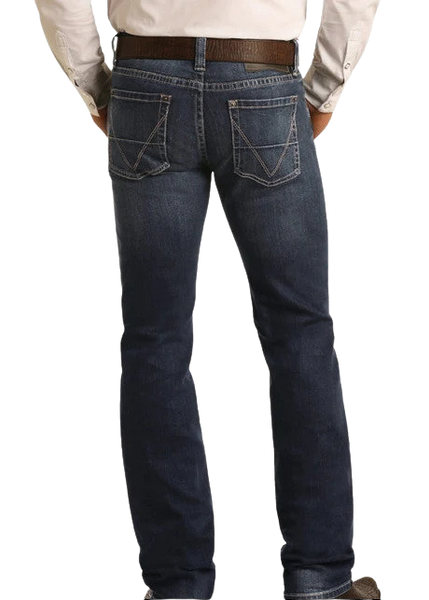 Rock & Roll Slim Straight Medium Wash Jean