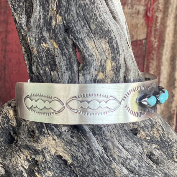 Turquoise Cuff Bracelet - T4159T - BLAIR'S Western Wear located in Marble Falls TX