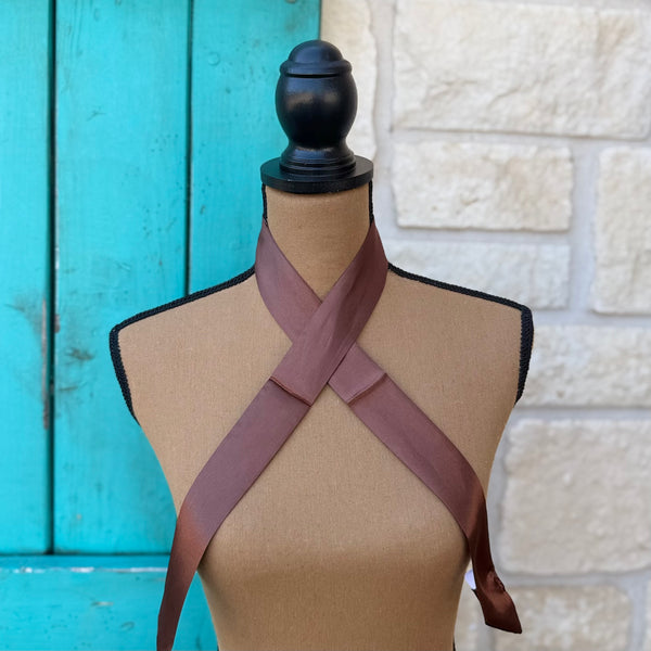 Solid Brown Twilly Wildrag
