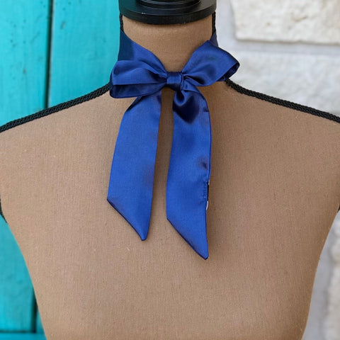 Solid Navy Mini Twilly Wild Rag