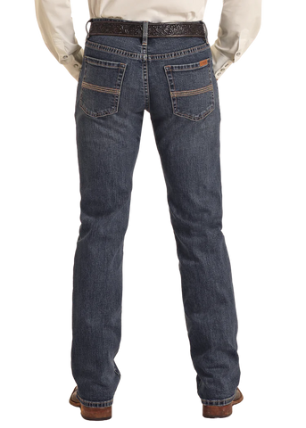Rock & Roll Slim Straight Leg Jean