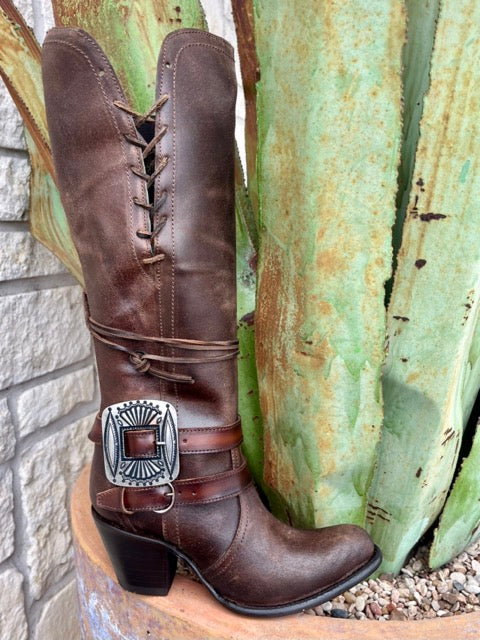 Women's Corral Brown Western Boots C4184 Blairs Western Wear