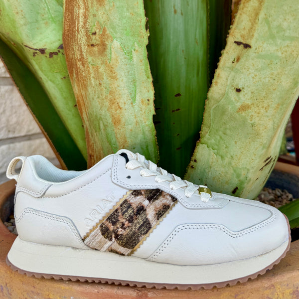 Women's Ranch Runner Leopard Hair-On-Hide Sneaker