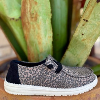 Women's Wendy Sparkle leopard Print Slip-On Shoe