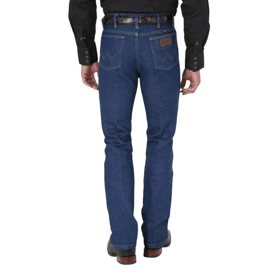 Men's Wrangler Boot Cut Navy Slim Jean — 935NAV
