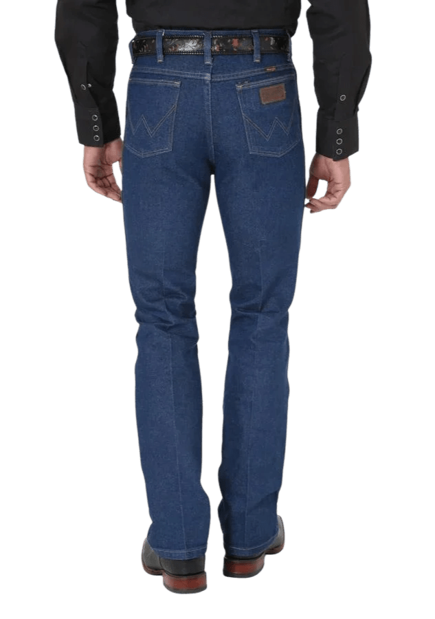 Men's Wrangler Boot Cut Navy Slim Jean — 935NAV