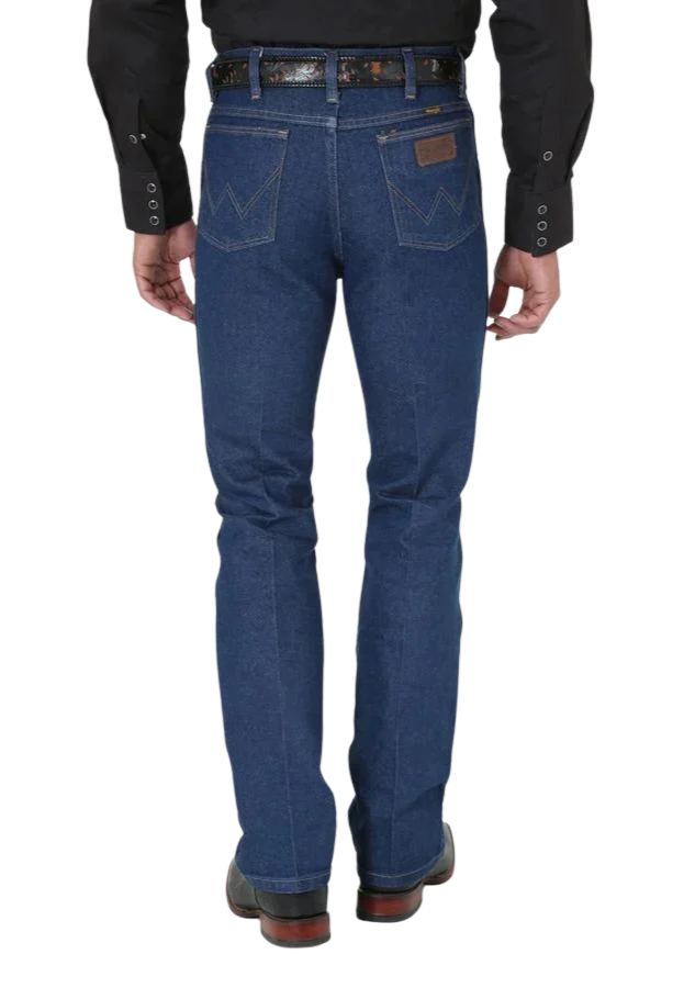 Men's Wrangler Boot Cut Navy Slim Jean — 935NAV