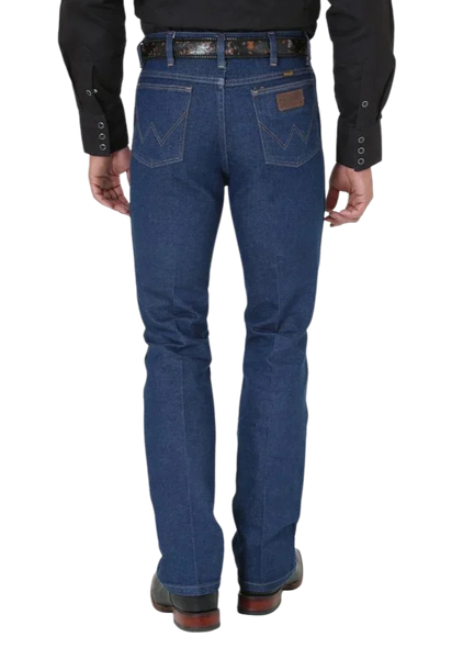 Men's Wrangler Boot Cut Navy Slim Jean — 935NAV